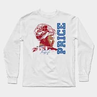 Carey Price Montreal Vertical City Long Sleeve T-Shirt